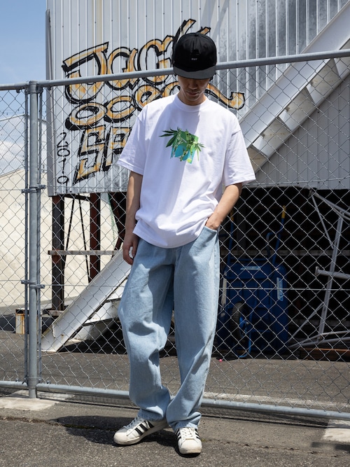 スケーター Tシャツ バギー パンツ ストリート コーデ c-boy style スケーター Tシャツ バギー パンツ ストリート コーデ c-boy