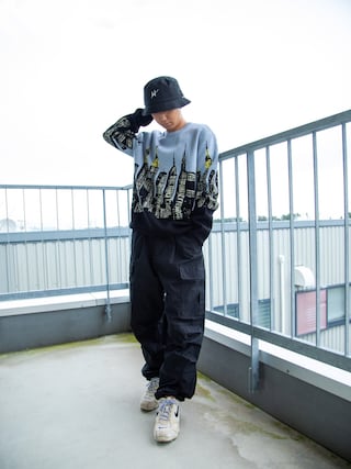 HUF New Sun Crewneck Sweatshirt Forest Green M トレーナー CAMBER USA - Forest Green Max-weight Crewneck Sweatshirt