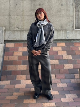 HUF JAPANさん（レディース・163cm）の冬コーディネート