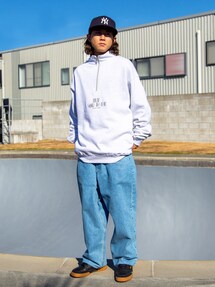 HUF 定番 リージョナル ハーフジップ フリース すぐ届く！ HUF（ハフ）の「REGIONAL HALF ZIP FLEECE / HUF ハーフジップ