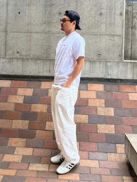 「HUF（ハフ）のアイテム」を使った、HUF JAPANさん（メンズ・171cm）の春コーディネート