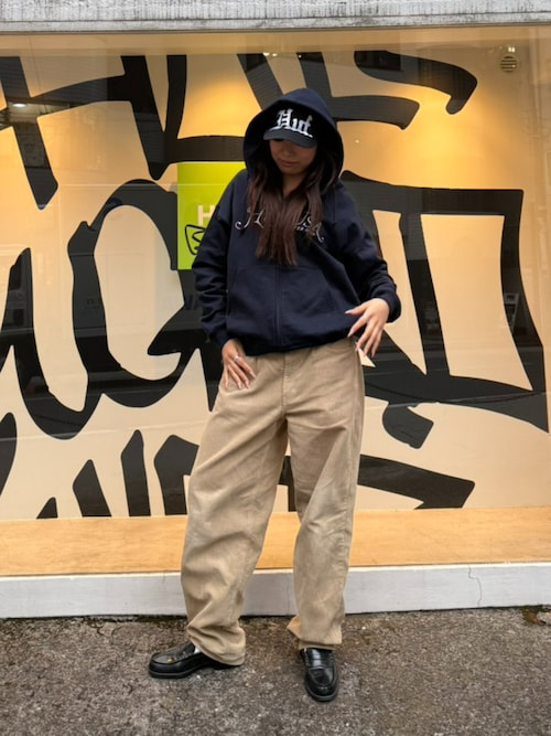 MANHATTAN FULL ZIP HOODIE（パーカー）｜HUF（ハフ）のファッション