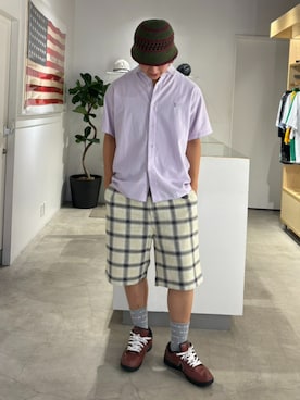 「HUF（ハフ）のアイテム」を使った、HUF JAPANさん（メンズ・176cm）の夏コーディネート