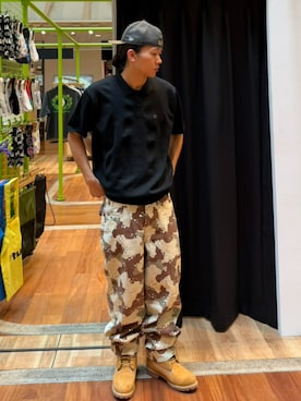 HUF JAPANさん（メンズ・172cm）の春コーディネート