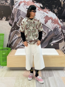 HUF JAPANさん(メンズ・172cm)の夏コーディネート
