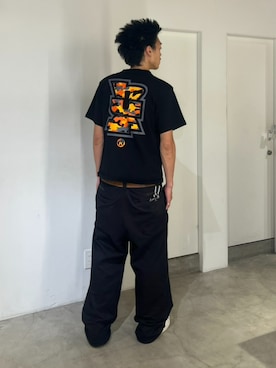 「HUF（ハフ）のアイテム」を使った、HUF JAPANさん（メンズ・175cm）の夏コーディネート