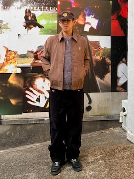 HUF JAPANさん(メンズ・168cm)の冬コーディネート