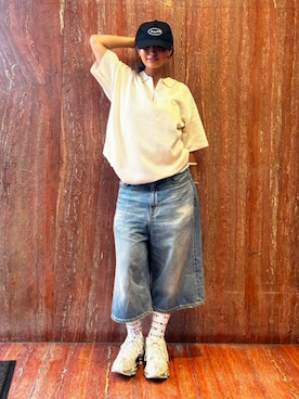 「HUF（ハフ）のアイテム」を使った、HUF JAPANさん（レディース・150cm）の夏コーディネート
