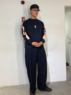 HUF JAPANさん(メンズ・176cm)の夏コーディネート