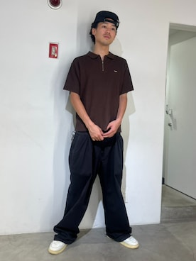 「HUF（ハフ）のアイテム」を使った、HUF JAPANさん（メンズ・175cm）の夏コーディネート