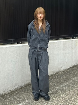 「ストリートファッション」｜HUF JAPANさん（レディース・168cm）の秋コーディネート