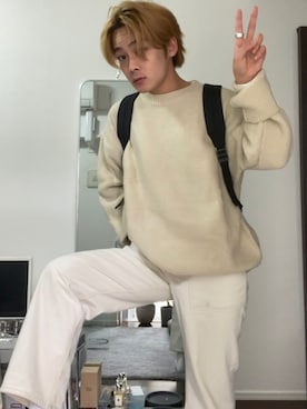 「ALAND（エーランド）のアイテム（パンツ）」を使った、shujjjiさん（メンズ・169cm）の秋コーディネート