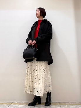 a.v.v本社スタッフさん(レディース・169cm)の冬コーディネート