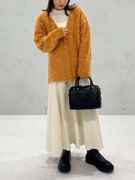 a.v.v本社スタッフさん（レディース・160cm）の冬コーディネート