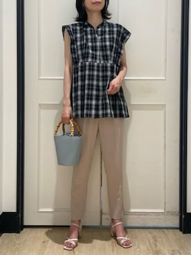 a.v.v本社スタッフさん(レディース・170cm)の夏コーディネート