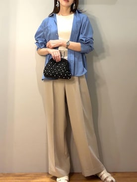 a.v.v本社スタッフさん(レディース・164cm)の春コーディネート