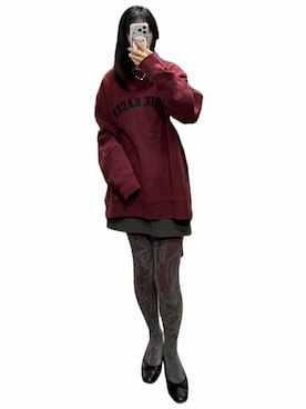 「SANSeLF（サンセルフ）のアイテム」を使った、こことさん（レディース・152cm）の春コーディネート