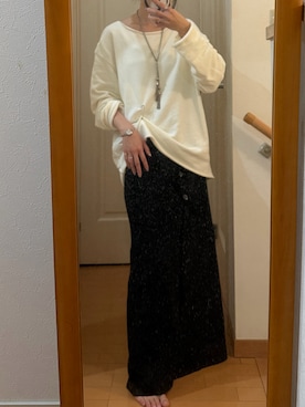 「agnes b.（アニエスベー）のアイテム」を使った、こことさん（レディース・152cm）の秋コーディネート