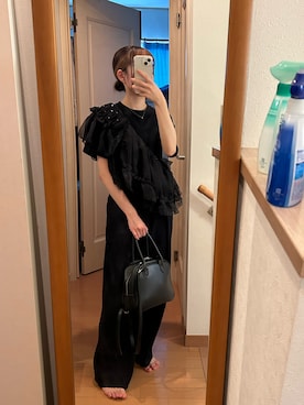 「アイテム（ボストンバッグ）」を使った、こことさん（レディース・152cm・10代）の夏コーディネート