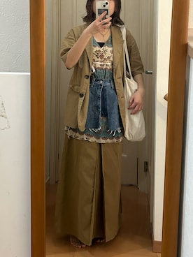 こことさん（レディース・152cm）の夏コーディネート