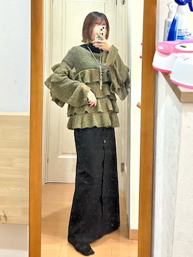 「ORFEO（オルフェオ）のアイテム」を使った、こことさん（レディース・152cm）の冬コーディネート
