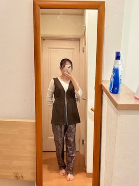 「three quarter（スリークォーター）のアイテム」を使った、こことさん（レディース・152cm）の秋コーディネート