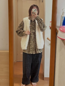 こことさん(レディース・152cm)の冬コーディネート