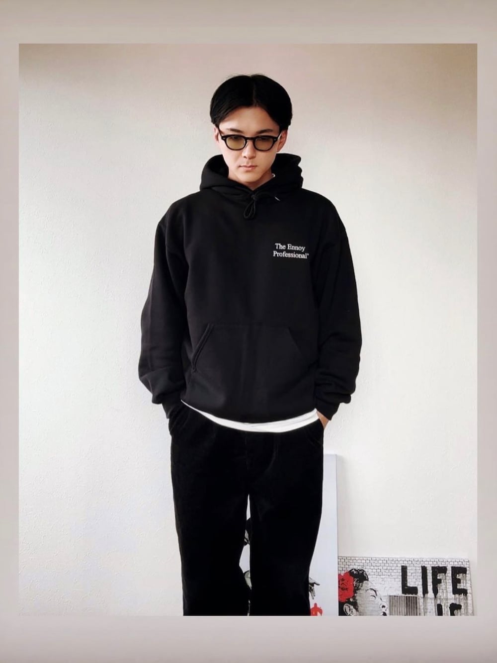 ASHGRY ENNOY エンノイ パーカー スウェット 1LDK