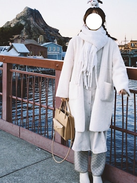 rinrinneさん（レディース・161cm）の冬コーディネート