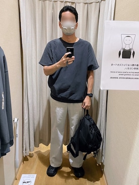 「アイテム（トップス）」を使った、ひろぴこさん（メンズ・182cm・40代）の夏コーディネート