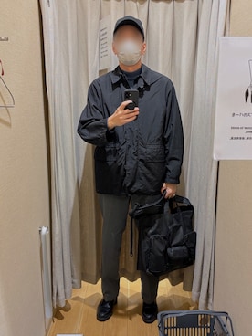 「TEATORA（テアトラ）のアイテム」を使った、ひろぴこさん（メンズ・182cm）の春コーディネート