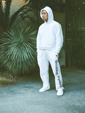 「Yeezy（イージー）のアイテム」を使った、kizukiotanissaさん（メンズ・175cm）の冬コーディネート