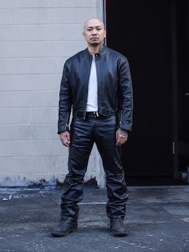 「アイテム（その他アウター）」を使った、kYeさん（メンズ・175cm）の夏コーディネート