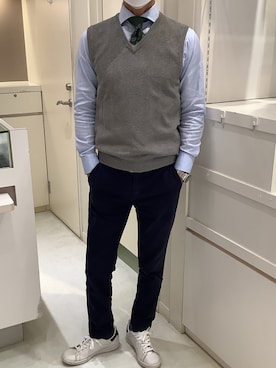 BRICK HOUSE by Tokyo Shirts 泉パークタウン・タピオ店さん(メンズ・170cm)の春コーディネート