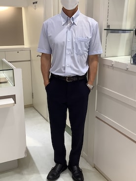 BRICK HOUSE by Tokyo Shirts 泉パークタウン・タピオ店さん（メンズ・170cm）の夏コーディネート