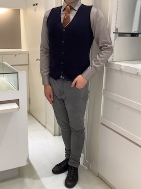 BRICK HOUSE by Tokyo Shirts 泉パークタウン・タピオ店さん(メンズ・180cm)の秋コーディネート