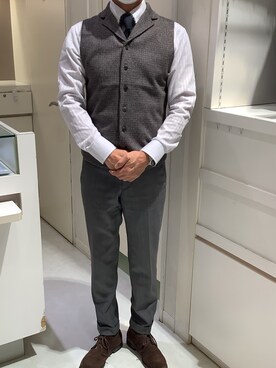 BRICK HOUSE by Tokyo Shirts 泉パークタウン・タピオ店さん(メンズ・170cm)の秋コーディネート