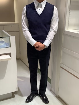 BRICK HOUSE by Tokyo Shirts 泉パークタウン・タピオ店さん(メンズ・170cm)の春コーディネート