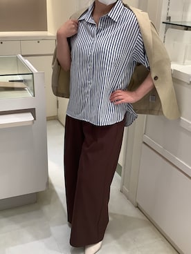 BRICK HOUSE by Tokyo Shirts 泉パークタウン・タピオ店さん(レディース・164cm)の夏コーディネート