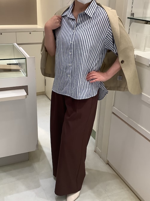麻調 七分袖ジャケット（テーラードジャケット）｜TOKYO SHIRTS