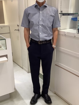 BRICK HOUSE by Tokyo Shirts 泉パークタウン・タピオ店さん（メンズ・170cm）の夏コーディネート