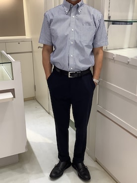 BRICK HOUSE by Tokyo Shirts 泉パークタウン・タピオ店さん（メンズ・170cm）の夏コーディネート