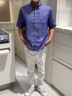 BRICK HOUSE by Tokyo Shirts 泉パークタウン・タピオ店さん（メンズ・170cm）の夏コーディネート