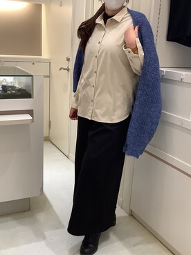 BRICK HOUSE by Tokyo Shirts 泉パークタウン・タピオ店さん(レディース・164cm)の冬コーディネート