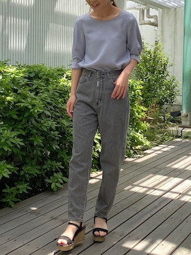 「SOUP（スープ）のアイテム」を使った、SOUPさん（レディース・163cm）の春コーディネート