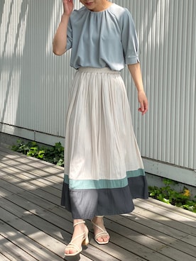「SOUP（スープ）のアイテム」を使った、SOUPさん（レディース・163cm）の春コーディネート