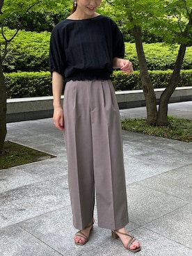 「SOUP（スープ）のアイテム」を使った、SOUPさん（レディース・163cm）の春コーディネート