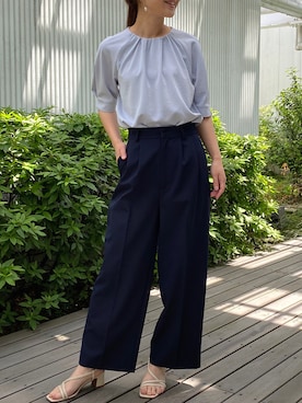 「SOUP（スープ）のアイテム」を使った、SOUPさん（レディース・163cm）の春コーディネート