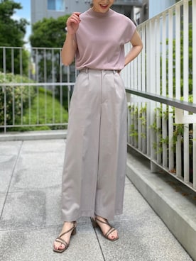 「SOUP（スープ）のアイテム」を使った、SOUPさん（レディース・163cm）の春コーディネート