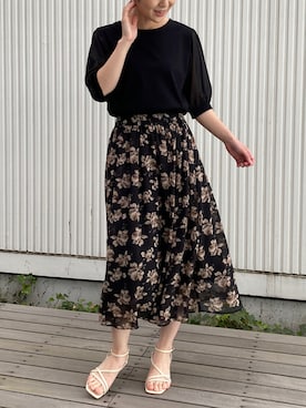 「SOUP（スープ）のアイテム」を使った、SOUPさん（レディース・163cm）の春コーディネート